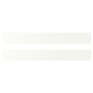 VALLSTENA Drawer front, white, 80x10 cm