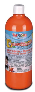 Toy Color Tempera Paint 1000ml, orange