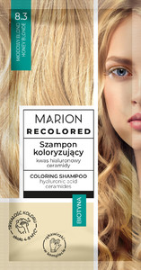 MARION Recolored Coloring Shampoo 8.3 Honey Blonde 35ml