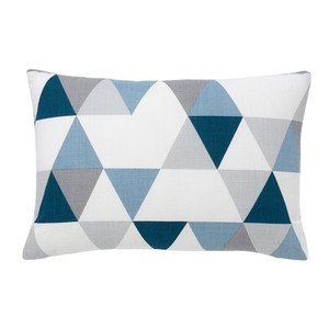 GoodHome Cushion Rima 40 x 60 cm, blue
