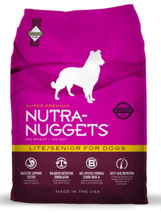 Nutra Nuggets Dog Food Lite/Senior Dog 15kg