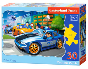 Castorland Children's Puzzle Police Chase 30pcs 4+