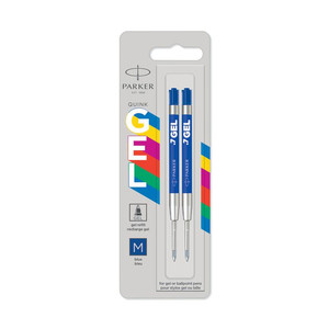 Parker Gel Pen Refill Blue 2pcs