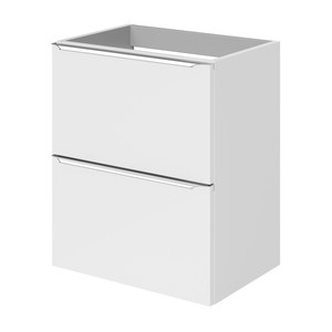 Goodhome Wall-mounted Basin Cabinet Imandra Slim 50cm, white