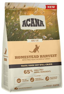 Acana Homestead Harvest Cat & Kitten Dry Cat Food 1.8kg