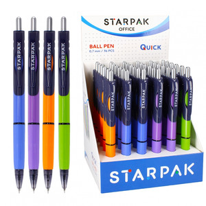 Starpak Ball Pen 0.7mm Office 36pcs