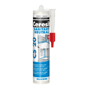 Ceresit Neutral Sanitary Silicone 280ml transparent