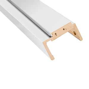 Adjustable Door Frame Header 80-95 mm 80, for non-rebated door, white