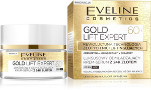 Eveline Gold Lift Expert 60+ Rejuvenating Night Cream 50ml