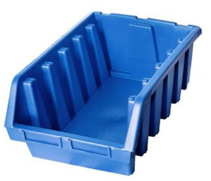 Small Organizer Bin Ergobox 5, 330x500x180 mm, blue