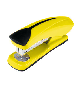 Stapler Colortouch 20 Sheets, 24/6 26/6, yellow