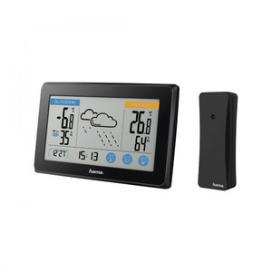 Hama Weather Station Touch, black