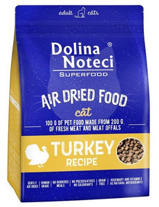 Dolina Noteci Superfood Air Dried Food for Cats Turkey Recipe 1kg