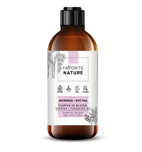 Favorite Nature Shampoo for Dry & Frizzy Hair Moringa & Castor Oil 400ml