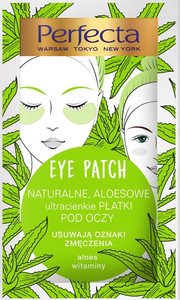 Perfecta Eye Patch Natural Aloe Ultra Thin Eye Patches Aloe & Vitamins