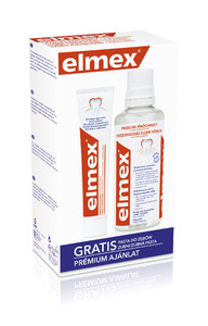 Elmex Anti-Caries Set (400ml Mouthwash + 75ml Toothpaste)