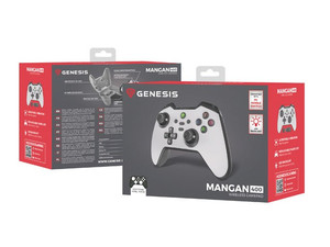 Natec Gamepad Genesis Mangan 400, white