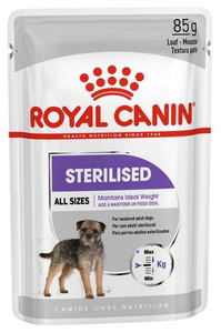 Royal Canin Sterilised Wet Dog Food All Sizes 85g