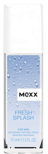 Mexx Deodorant Natural Spray for Women Fresh Splash 75ml