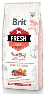 Brit Dog Food Fresh Dog Puppy Large Beef & Pumpkin 2.5kg