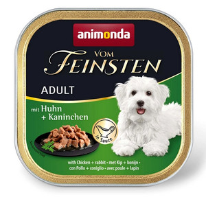 Animonda vom Feinsten Dog Wet Food Adult Chicken & Rabbit in Sauce 150g
