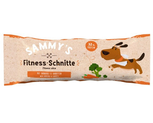 Sammy's Fitness Slice Protein Bar for Dogs with Broccoli & Carrots 25g