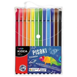 Kidea Fineliner Pens 12 Colours