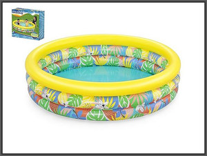 Bestway Inflatable Children's Pool Paradise 168x38cm