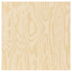 KALBÅDEN Door, lively pine effect, 40x40 cm
