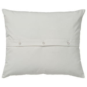 FJÄLLFRYLE Cushion, white multicolour/embroidery, 50x58 cm
