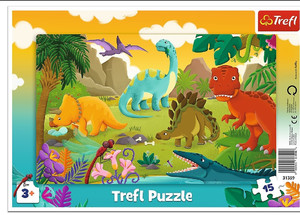 Treff Children's Puzzle Dinosaurs 15pcs 3+