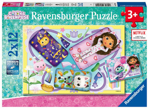 Ravensburger Children's Puzzle Gabby's Dollhouse 2x12 3+
