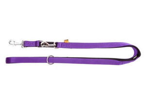 Dingo Adjustable Leash Energy 1.6cm/220cm, purple