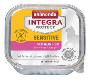 Animonda Integra Protect Sensitive Cat Food Pure Pork 100g