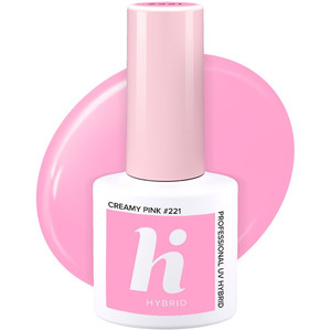 Hi Hybrid Nail Polish - No.221 Creamy Pink 5ml