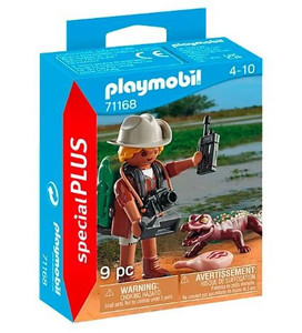 Playmobil Special Plus Researcher with young caiman 4+