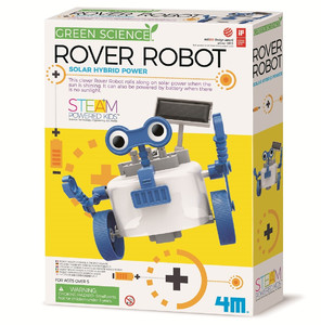 4M Green Science Rover Robot 8+
