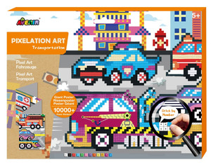 Avenir Pixelation Art Transportation 5+