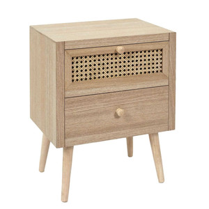 Nightstand Bedside Table Canano Max, natural