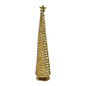 Christmas Decoration Ceramic Christmas Tree 53cm, gold