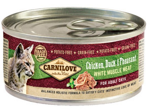 Carnilove Cat Chicken, Duck & Pheasant Cat Food 100g