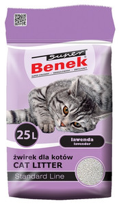 Cat Litter Super Benek Lavender 25L