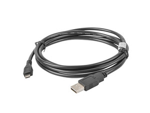 Lanberg USB Cable 2.0 Micro AM-MBM5P 1.8m, black