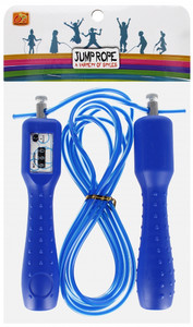 Jump Rope with Counter, blue, 3+