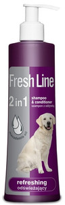 Fresh Line 2in1 Refreshing Dog Shampoo & Conditioner 220ml