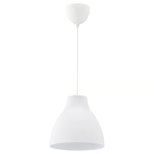 MELODI Pendant lamp, white, 28 cm