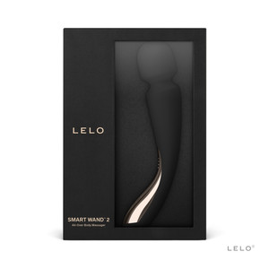 Lelo All-Over Body Massager Smart Wand 2 Medium Black