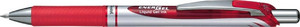 Pentel EnerGel Xm Retractable Rollerball 0.7mm BL77, red, 12pcs