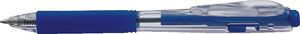 Pentel Retractable Ball Pen 0.7mm BK437, blue, 12pcs