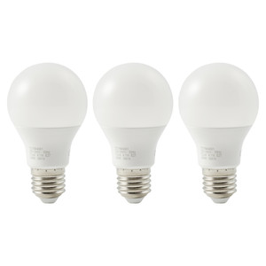 Diall LED Bulb A60 E27 806 lm 4000 K 3-pack